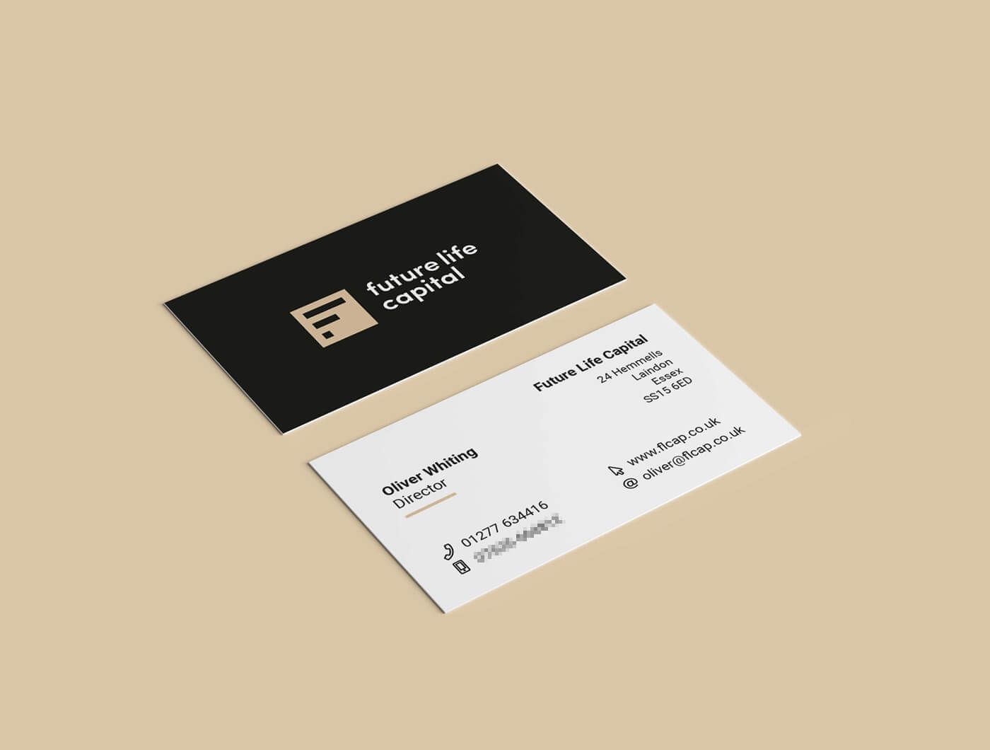 future business card design
